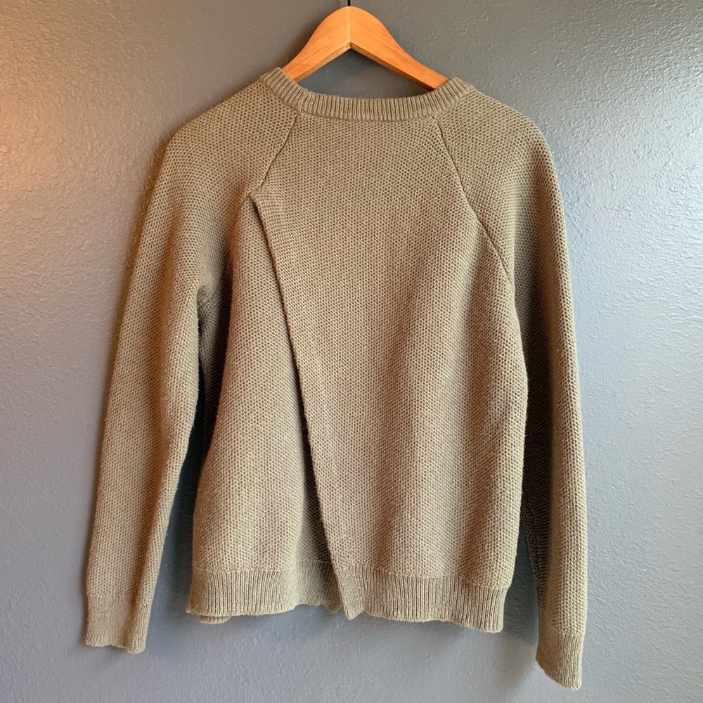 Madewell Province Cross Back Knit Pullover Sweater - Picture 6 of 8